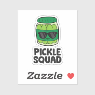 Pickle Lover Team Pickles Funny Pickle Squad Sticker