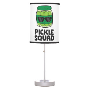 Pickle Lover Team Pickles Funny Pickle Squad Table Lamp