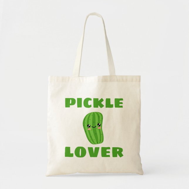 Pickle Lover Tote Bag (Front)