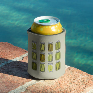 Pickle Lover Vintage Canned Pickles Jar Christmas  Can Cooler