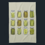 Pickle Lover Vintage Canned Pickles Jar Christmas  Kitchen Towel<br><div class="desc">Pickle Lover Vintage Canned Pickles Jar Christmas Gift</div>