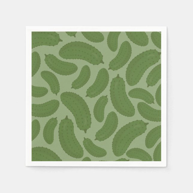 Pickle me Happy Napkins (Front)