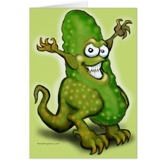 Pickle Monster Cards (Front)