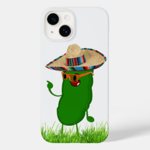 Pickle Person With Mexican Sombrero Case-Mate iPhone 14 Case