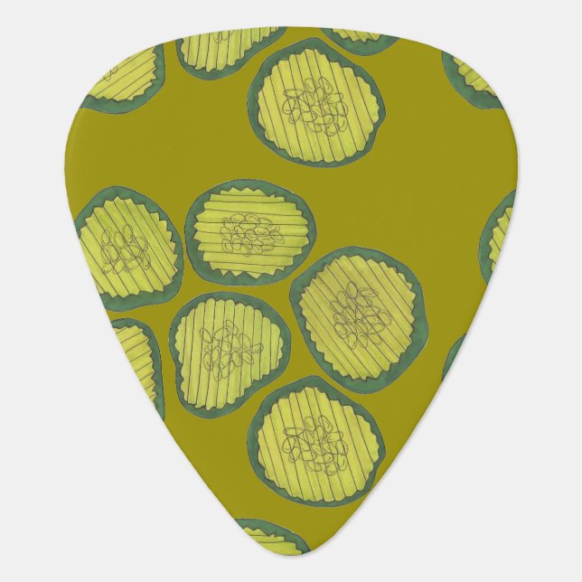 Pickle Pick Funny Kosher Dill Green Pickles Print (Front)