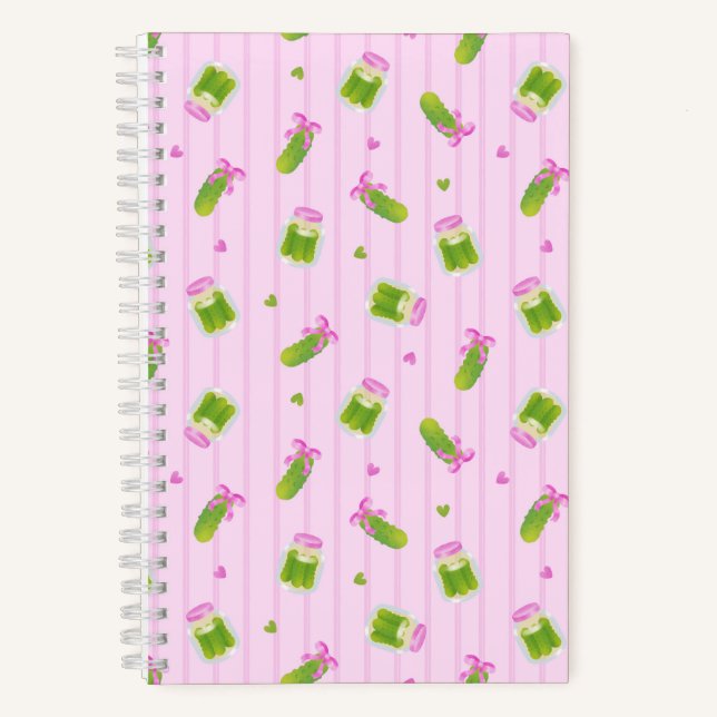 Pickle Pink Notebook (Front)