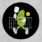 Pickle Playing Pickleball - Funny Pickleball Paddl