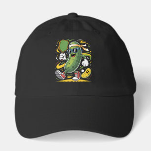 Pickle Playing Pickleball Hat