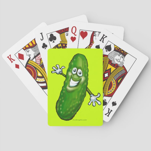 Pickle Poker Cards (Back)