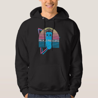 Pickle Princess Pickle Princess Cucumber Retro Hoodie