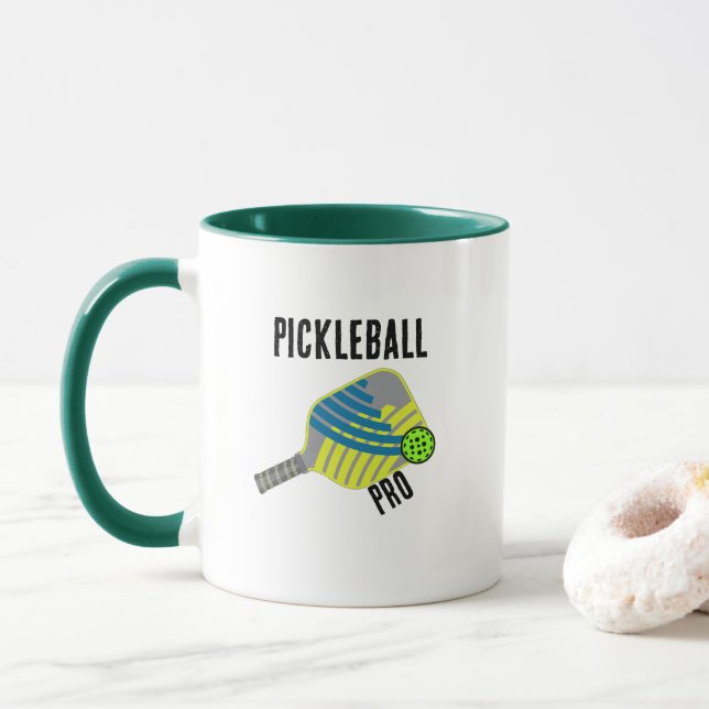 Pickle Pro paddle womens coffee Mug (With Donut)