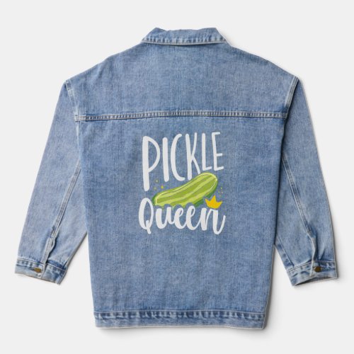 Pickle Queen  Pickle  Denim Jacket