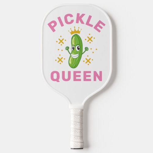 Pickle Queen Pink Typography Sports Accessories Pi Pickleball Paddle