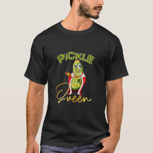 Pickle Queen Vegan  Cucumber Vegetable T-Shirt
