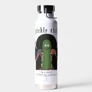 Pickle Rick - I'm A Scientist Quote Graphic Water Bottle