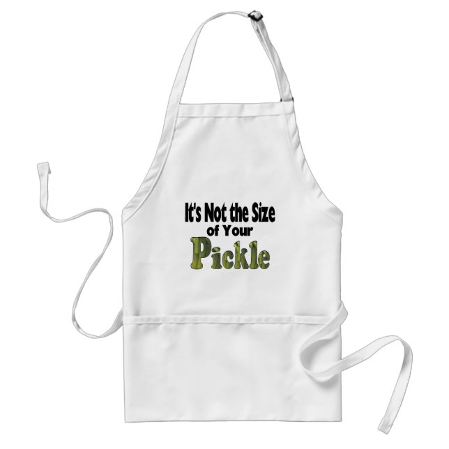 Pickle Size Adult Apron (Front)