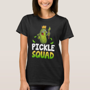 Pickle Squad Cucumber Vegan Vegetable Clothes T-Shirt