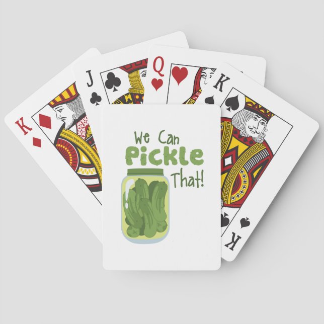 Pickle That! Poker Cards (Back)