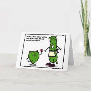 Pickle Weasel celebrates Mothers Day! Card