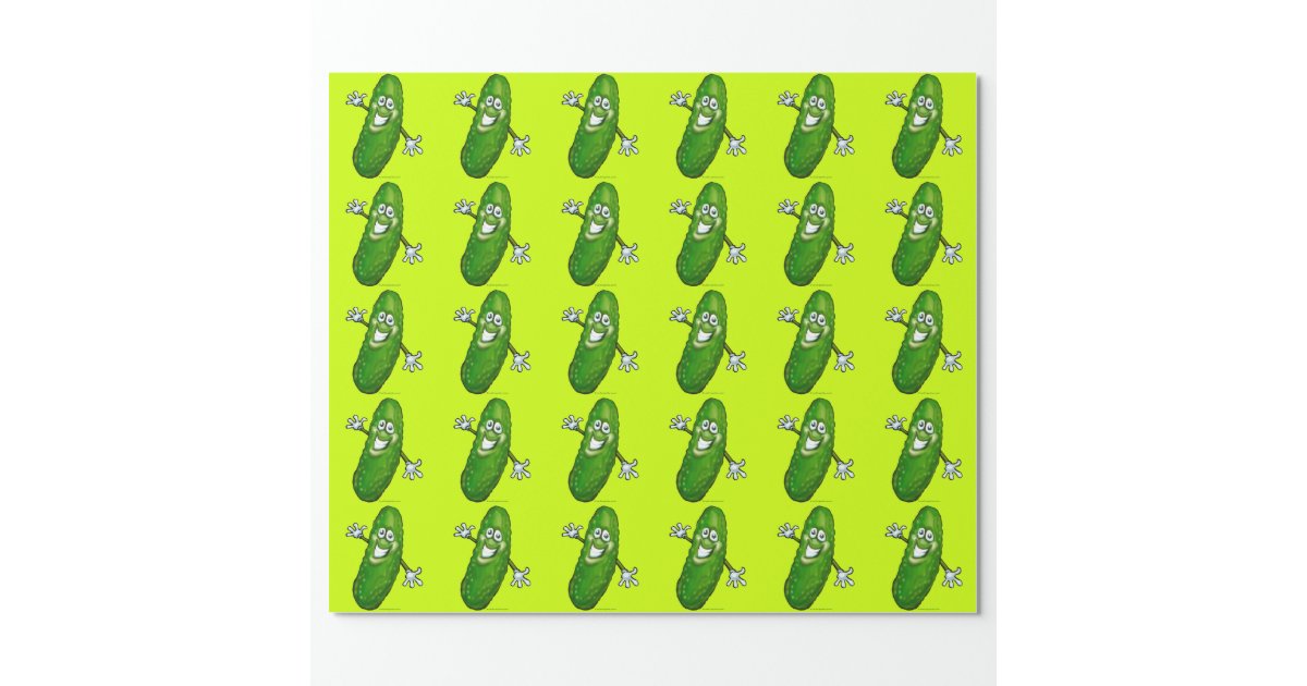 Pickle Wrapping Paper | Zazzle