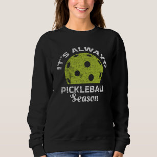 Pickleall Lover Sport Season Graphic Design Sweatshirt