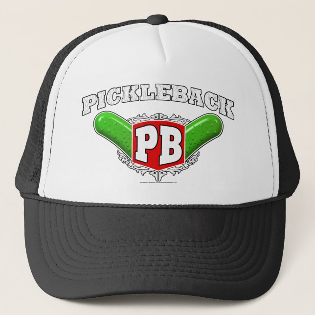 Pickleback Logo Trucker Hat (Front)