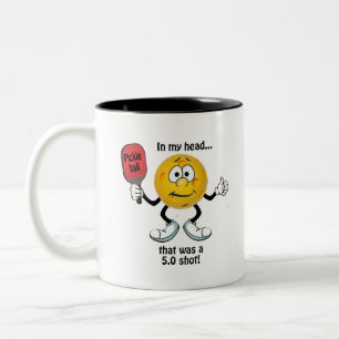Pickleball 5.0 Two-Tone coffee mug