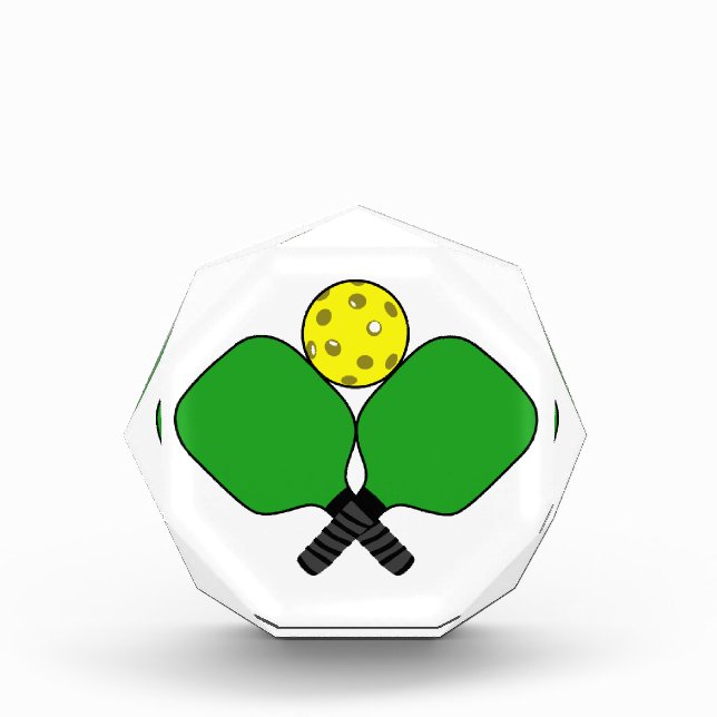 Pickleball Acrylic Award (Front)