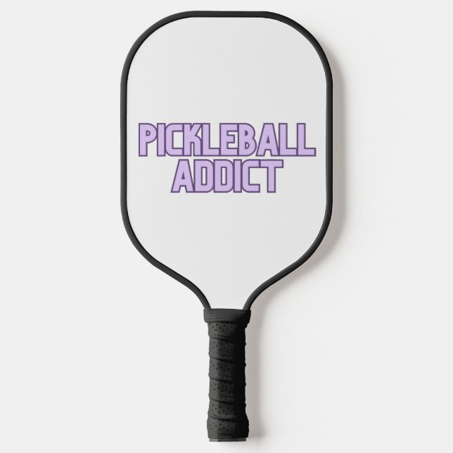 Pickleball Addict Paddle (Front)