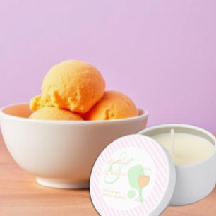 Pickleball and Prosecco Bridal Shower Mini Candle Favors