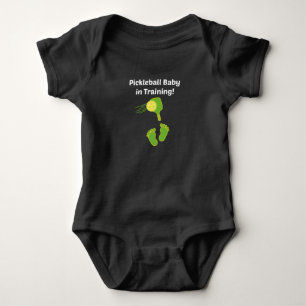 Pickleball baby in training!,love Pickleball baby Bodysuit