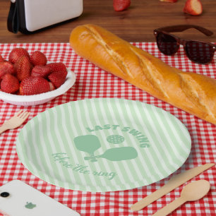 Pickleball Bachelorette Weekend Paper Plates