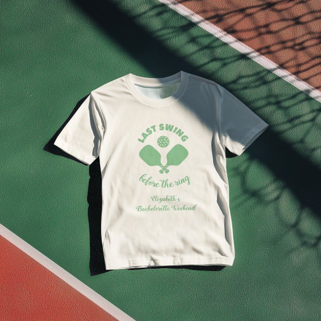 Pickleball Bachelorette Weekend T-Shirt (Creator Uploaded)