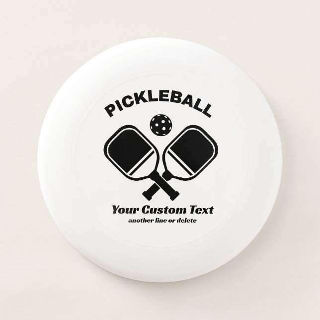 Pickleball Ball Custom Wham-O Frisbee (Front)
