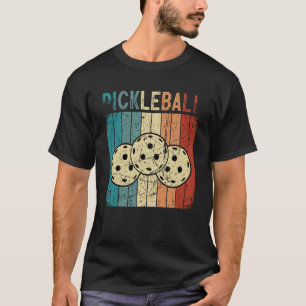 Pickleball Ball Retro Vintage 70's 80's  1 T-Shirt