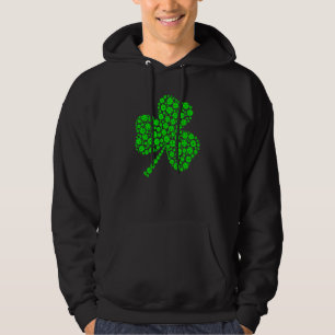 Pickleball Ball Shamrock C St Patrick's Day Men Hoodie