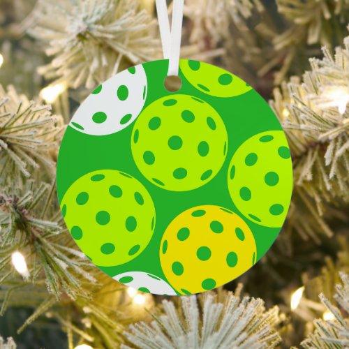 Pickleball Ball Tree Ornament