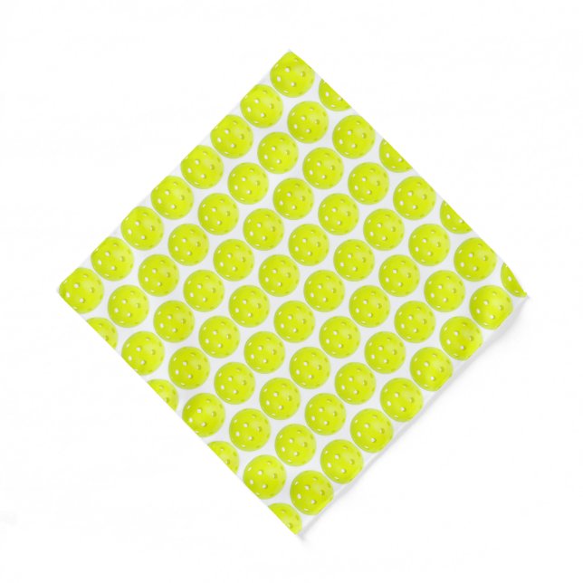 Pickleball Bandana -  Adult / Large 22" x 22" (Front)
