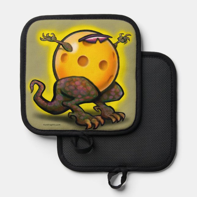 Pickleball Beast Pot Holder (Front/Back)