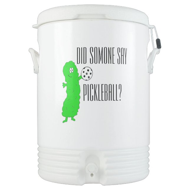 "Pickleball" Beverage Cooler (Front)
