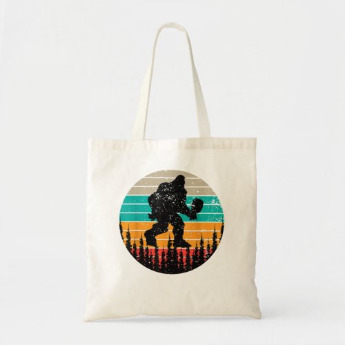 Pickleball Bigfoot Pickleball Sasquatch Dink Playe Tote Bag