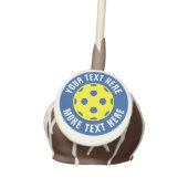 Pickleball Birthday party cake pops personalized (Front)
