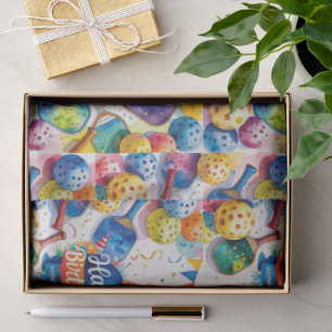 Pickleball Birthday themed  Tissue Paper