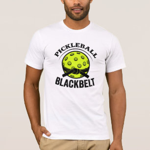 Pickleball Blackbelt – Funny Pickleball Master T-Shirt