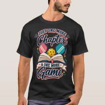 Pickleball Book Lover Shirt | Reading Gift