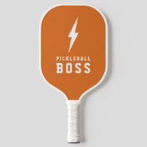 Pickleball Boss Lightning Bolt Custom Color Paddle