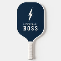 Pickleball Boss Lightning Bolt Custom Color