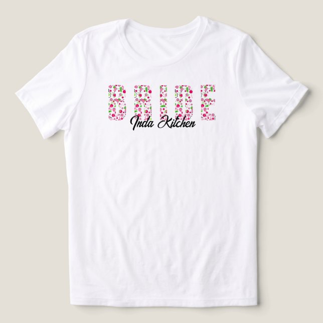 Pickleball Bridal Shower Dinks & Drinks Customized Tri-Blend Shirt (Design Front)