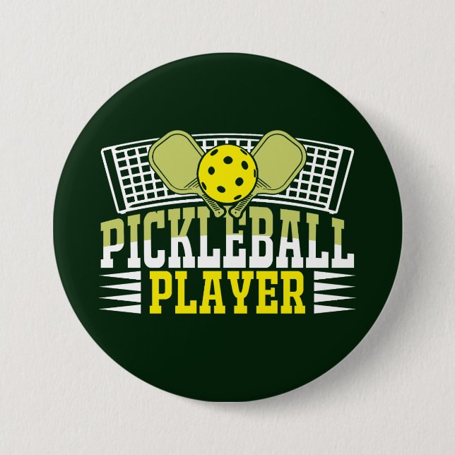 Pickleball Button (Front)