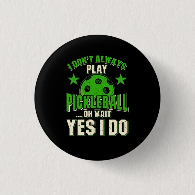 Pickleball Button (Front)
